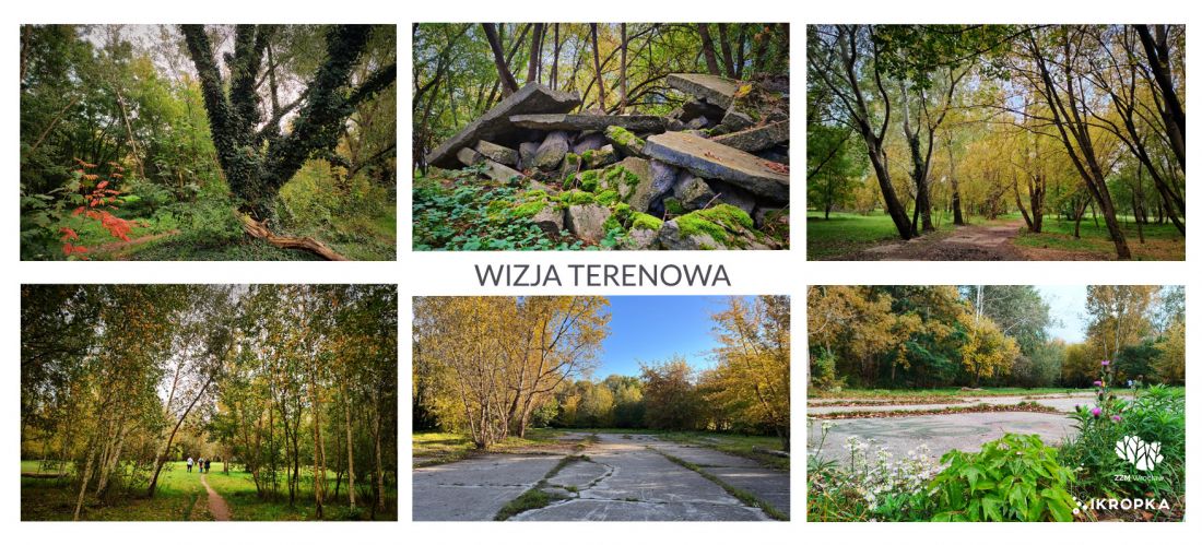 pracę rozpoczęto od wizji terenowej