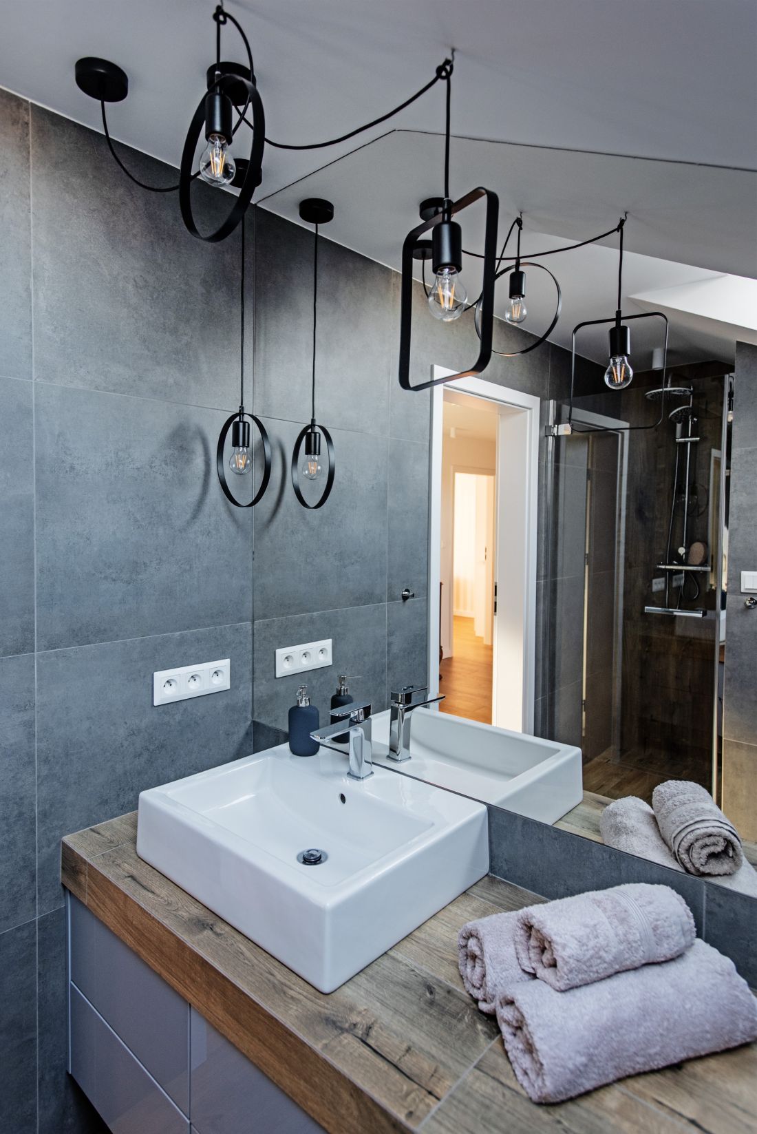 Łazienka w stylu loft