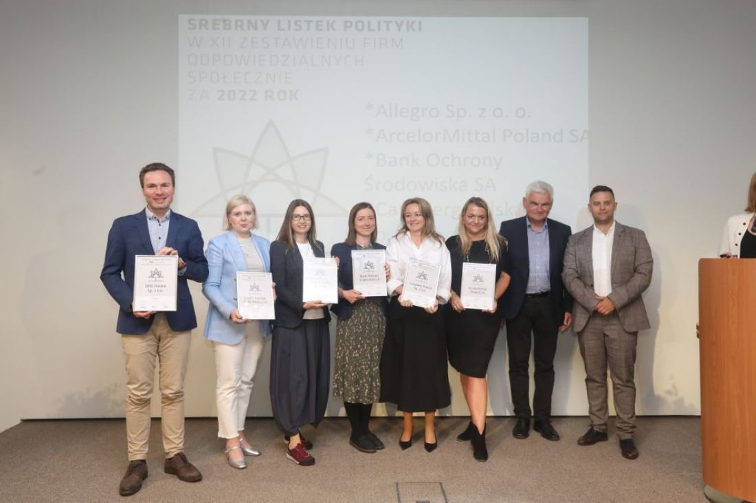 Cemex Polska nagrodzony Srebrnym Listkiem CSR