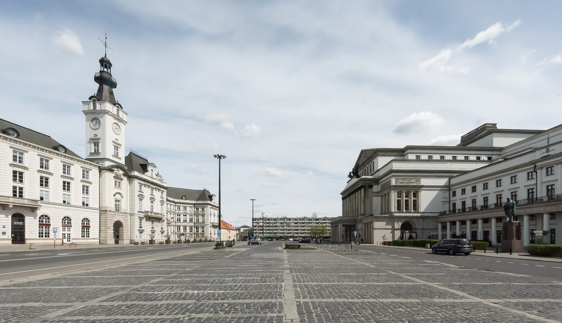Plac Teatralny obecnie