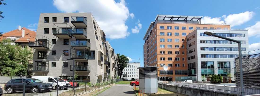 Kompleks mieszkalny, ul. Słowackiego 7, Poznań, proj.: Insomia