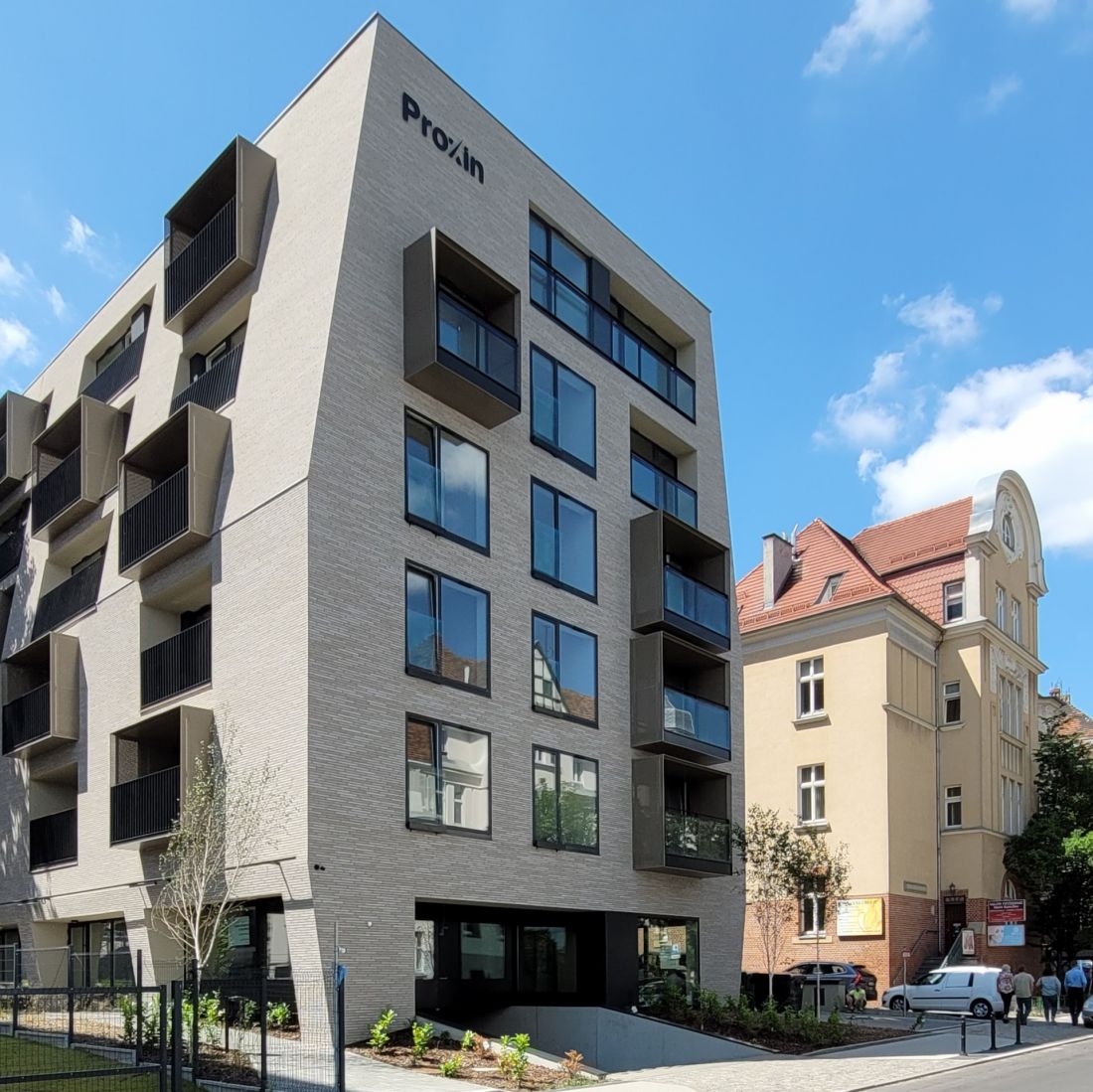 Kompleks mieszkalny, ul. Słowackiego 7, Poznań, proj.: Insomia