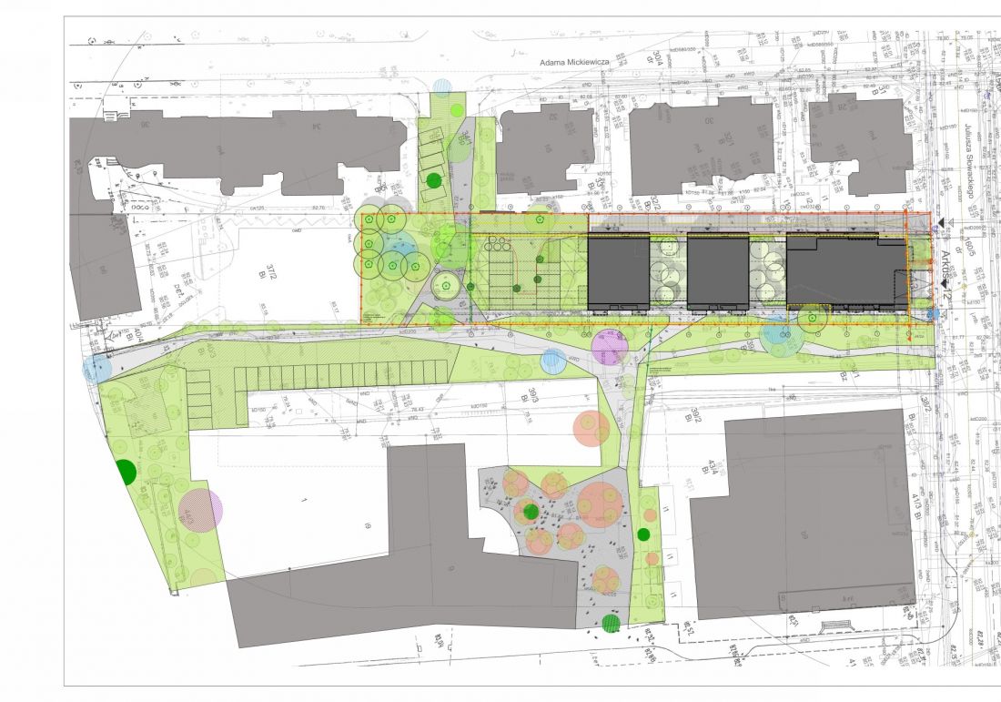 Kompleks mieszkalny, ul. Słowackiego 7, Poznań, proj.: Insomia
