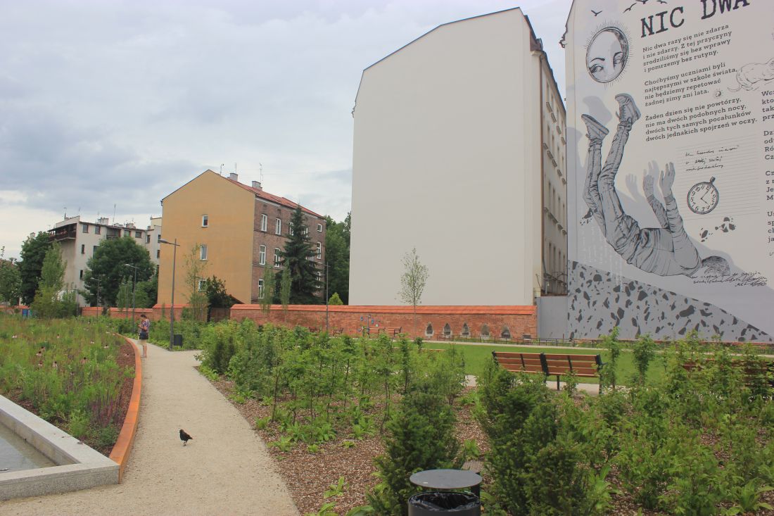 park imienia Wisławy Szymborskiej