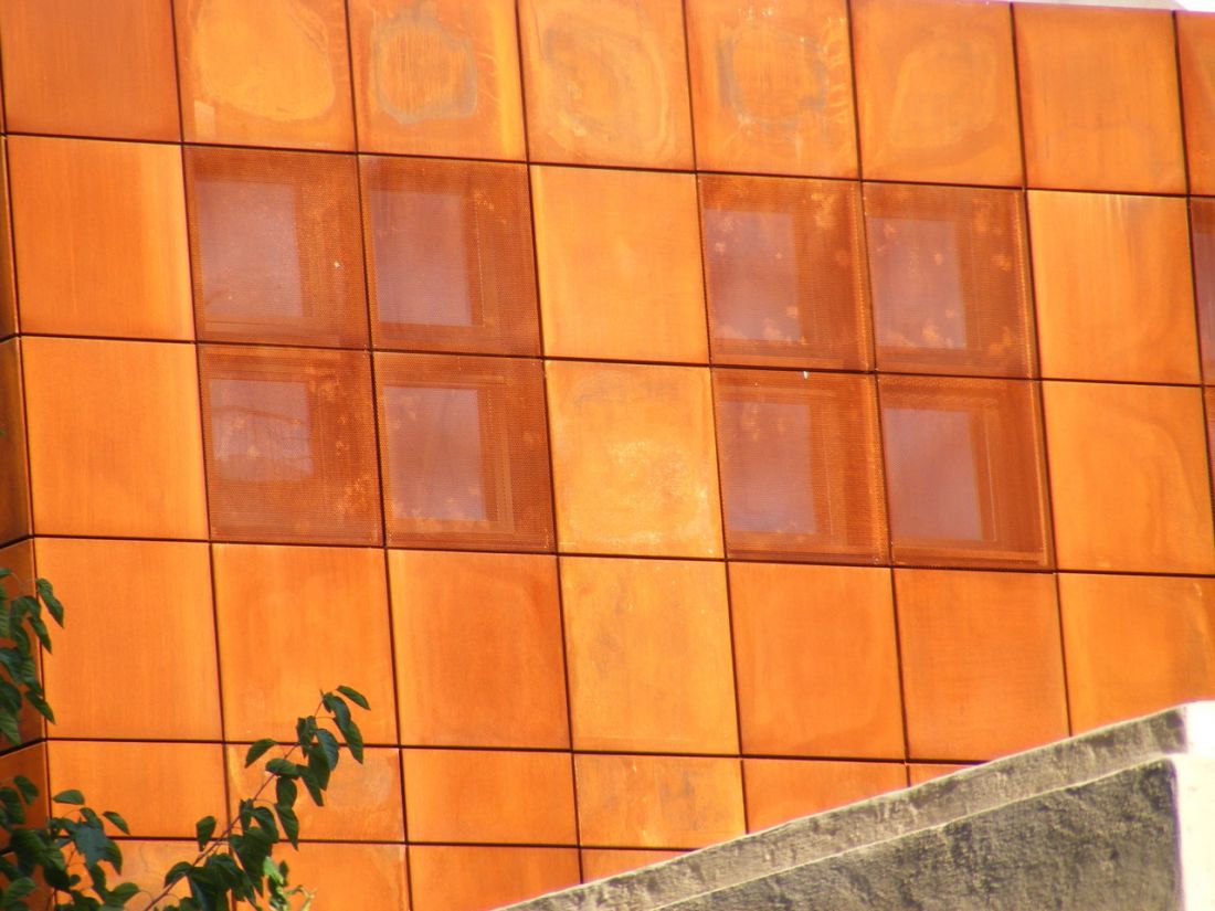 Blacha perforowana corten