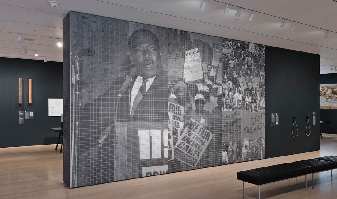 widok ekspozycji „Architecture Now: New York, New Publics”