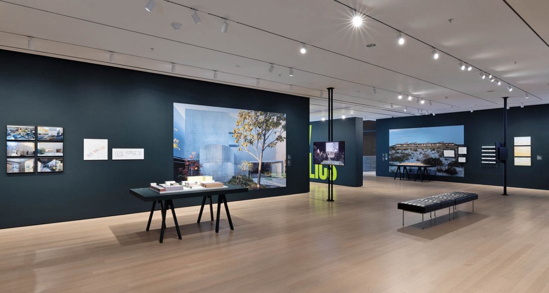 widok ekspozycji „Architecture Now: New York, New Publics”