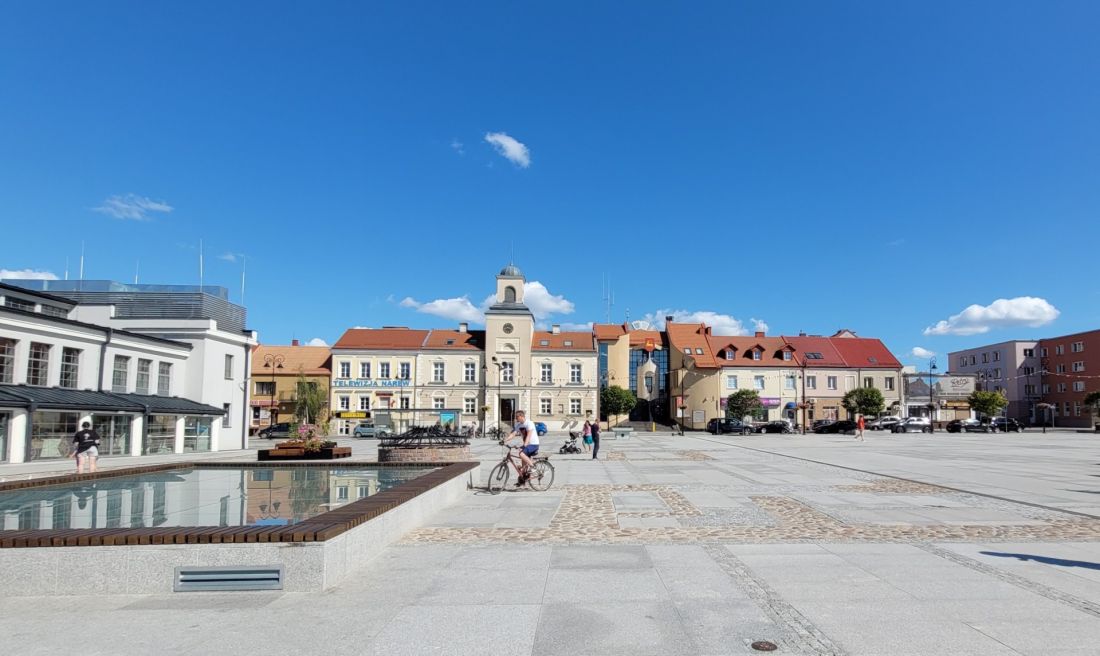 Stary Rynek w Łomzy po rewaloryzacji