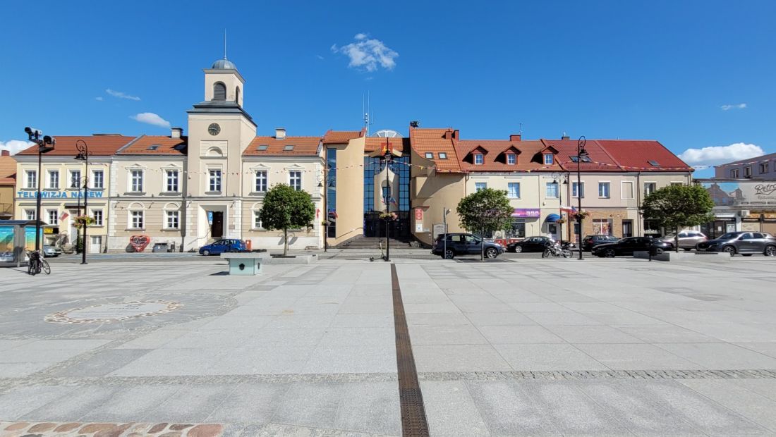 Stary Rynek w Łomzy po rewaloryzacji