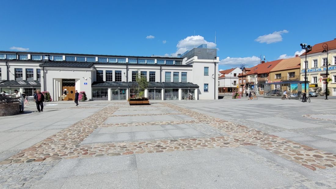 Stary Rynek w Łomzy po rewaloryzacji
