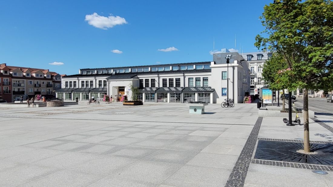 Stary Rynek w Łomzy po rewaloryzacji
