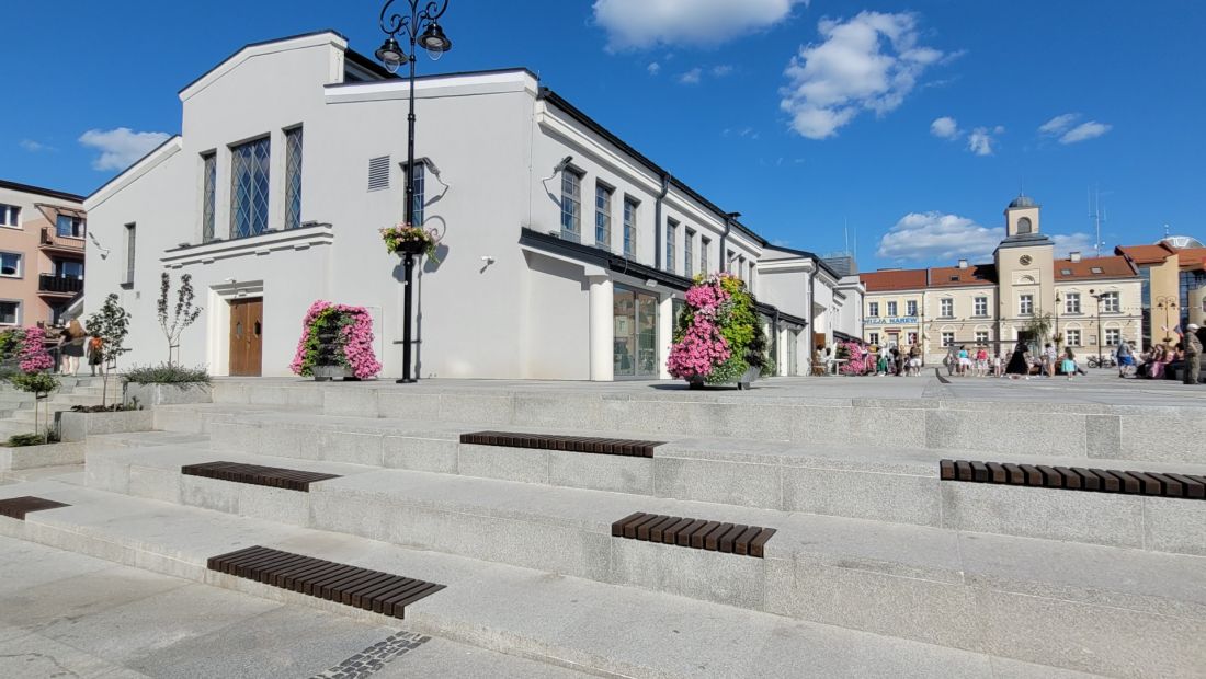 Stary Rynek w Łomzy po rewaloryzacji