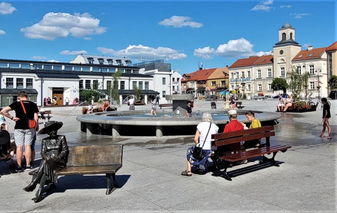 Stary Rynek w Łomży po rewaloryzacji
