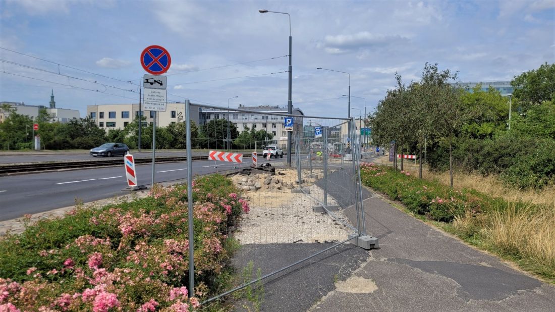 Budowa nowej drogi rowerowej wzdłuż trasy komunikacyjnej w ciągu ulic Estkowskiego, Małe Garbary, Wolnica, Solna.