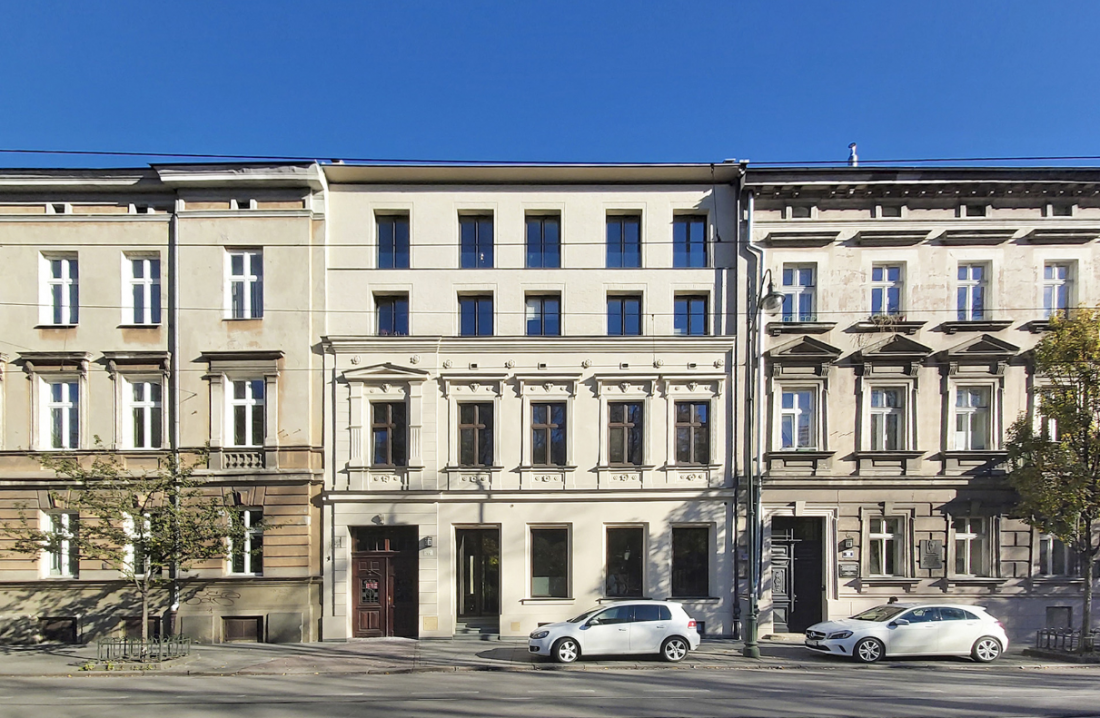 Kamienica pod Złotymi Nożycami Kraków | proj.: Jakub Turbasa, Wojciech Zagórski