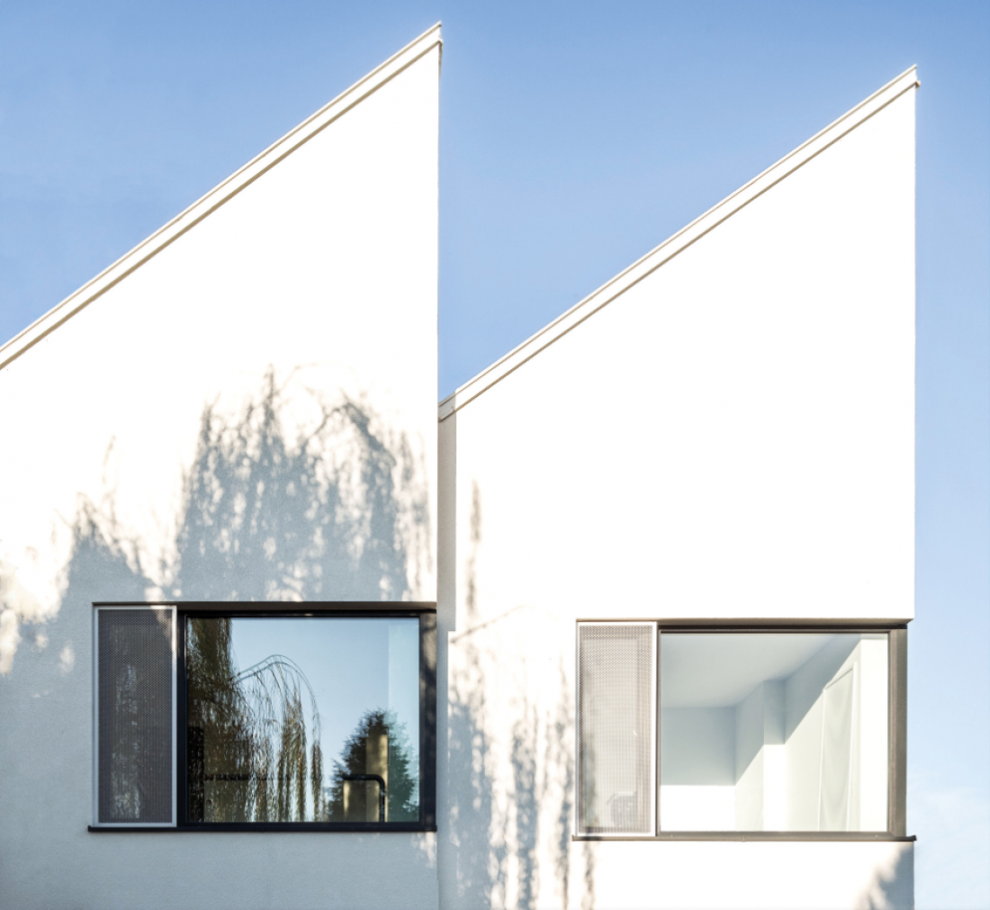 Białe Domy Warszawa | proj.: 77STUDIO architektury