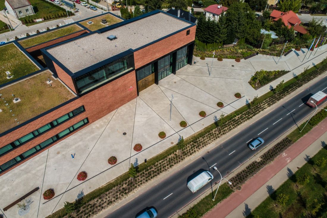 Realizacja w Konstancinie-Jeziorna, w której użyto produkty marki CEMEX