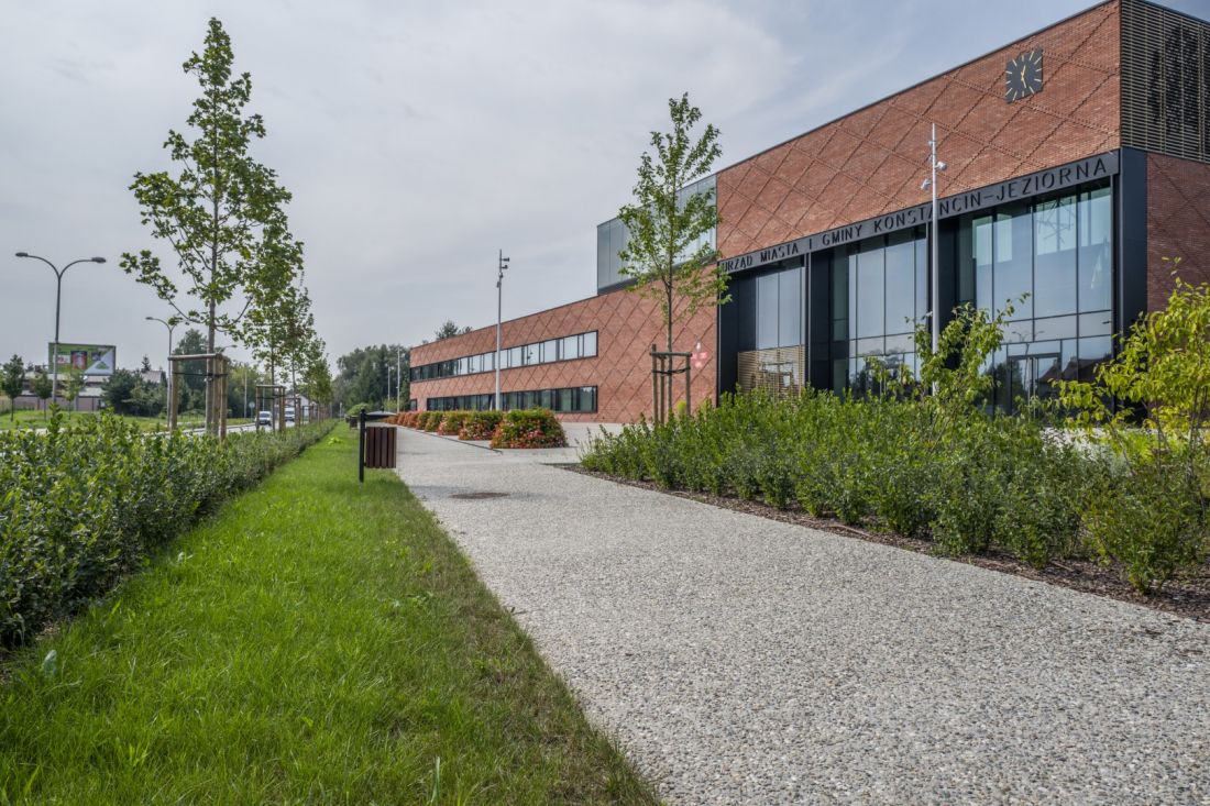 Realizacja w Konstancinie-Jeziorna, w której użyto produkty marki CEMEX