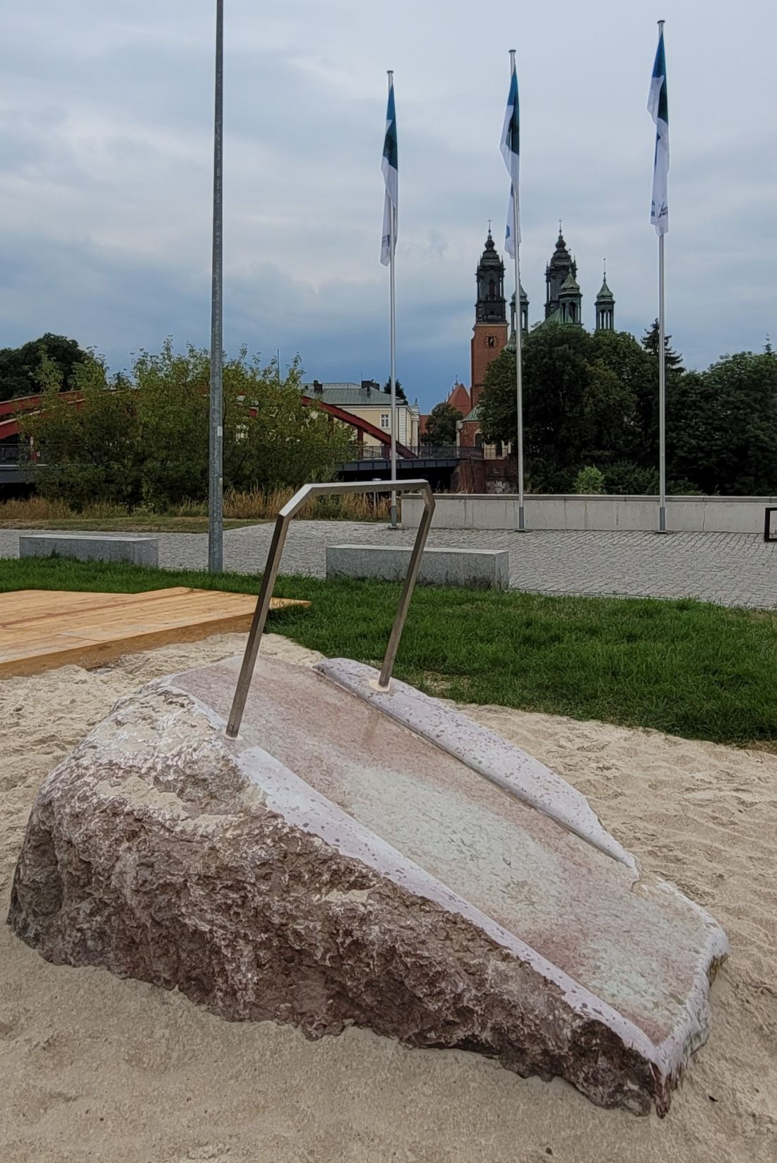 Rzeczny Ogród EkoEdukacji, ul. Ostrówek / Brama Poznania, Poznań