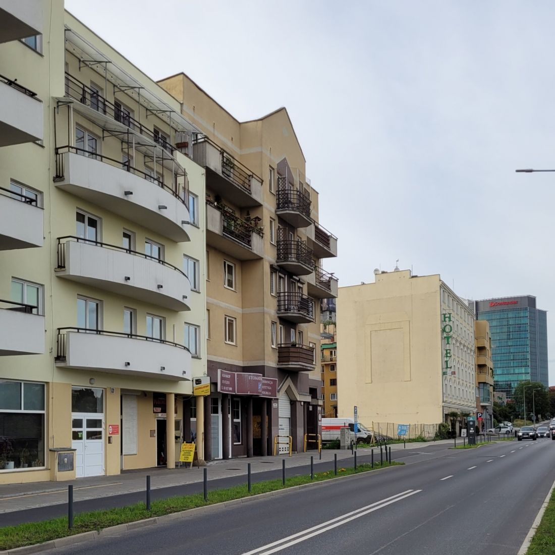 ul. Dolna Wilda, widok w stronę centrum