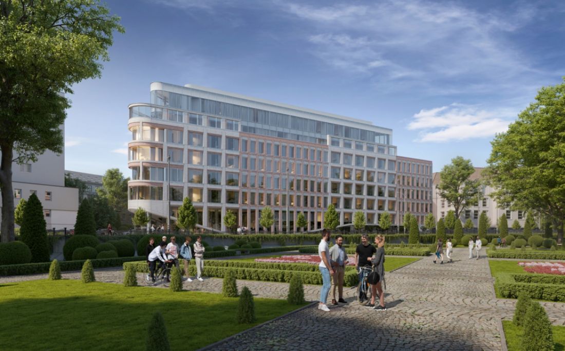 Y3 Signature Hotel, ul. Zielona/Lewandowskiej, Poznań, wizualizacja