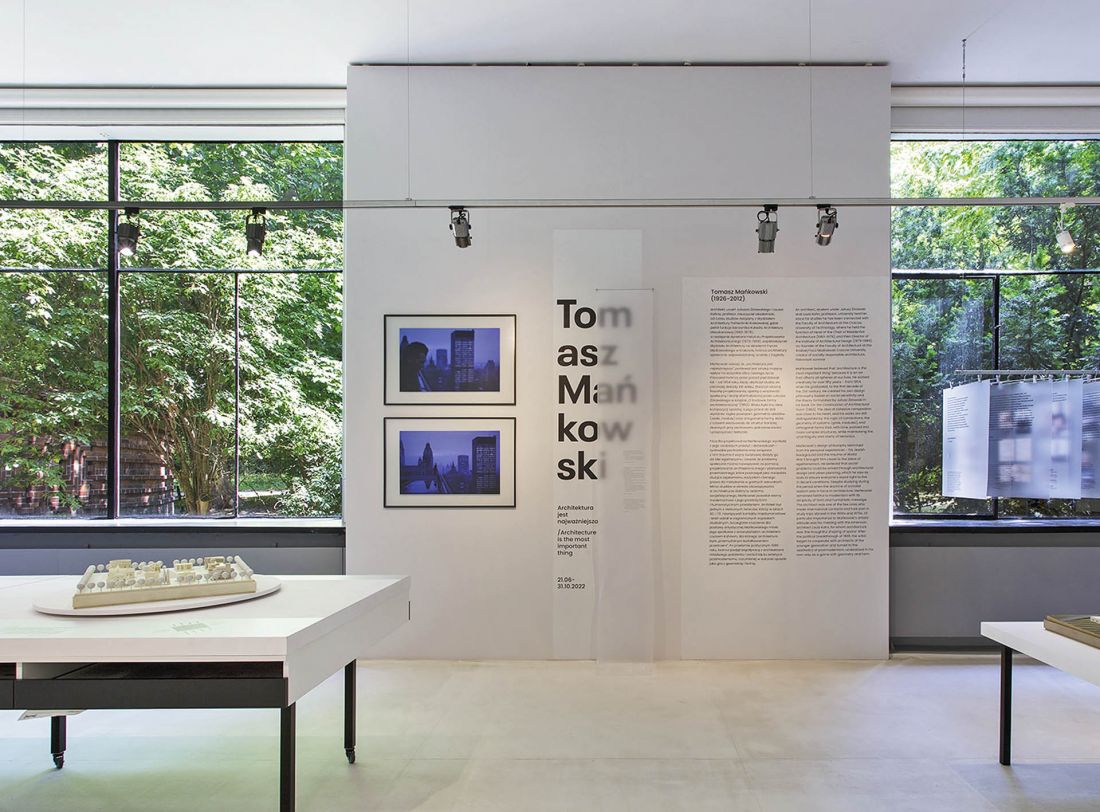 „Tomasz Mańkowski. Architektura jest najważniejsza”, 2022