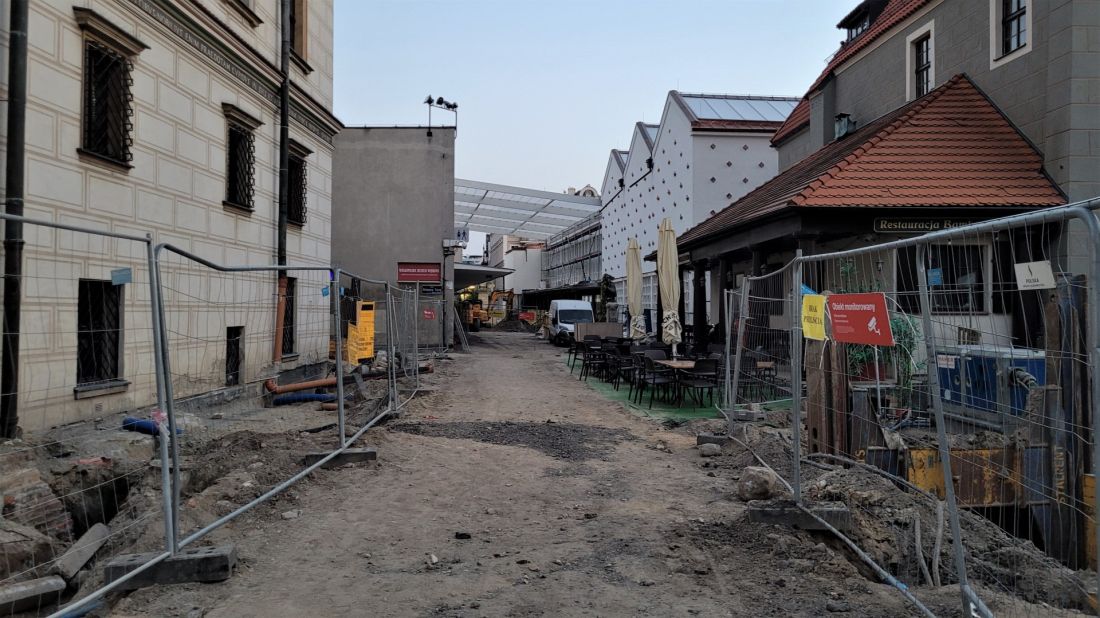 remont Starego Rynku w Poznaniu