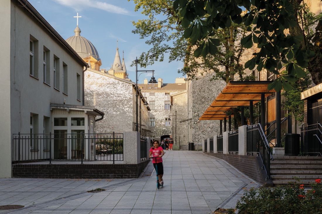 bez kultury miasto nie może się rozwijać; Pasaż Róży, instalacja artystyczna Joanny Rajkowskiej, architektura 3darchitekci