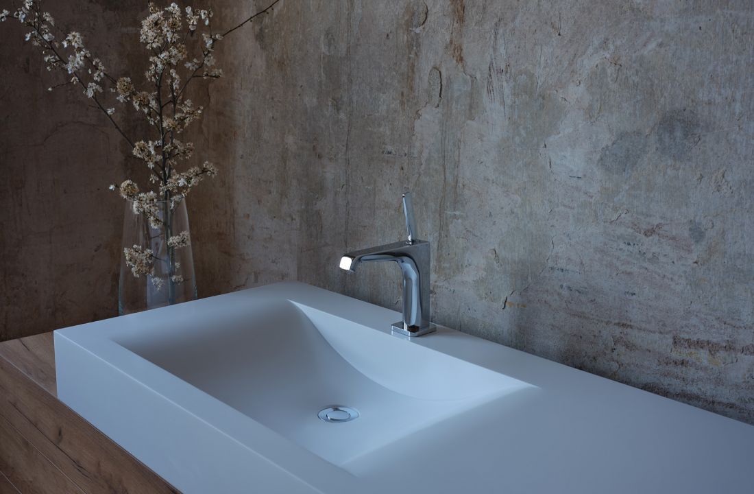 Cahaya Design SAJLU Corian Glacier White
