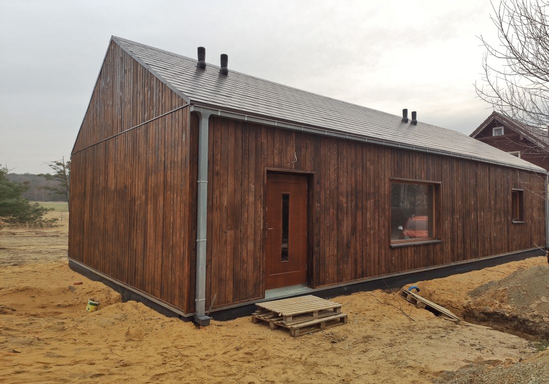 domy w technologii straw-bale nie odbiegają wizualnie od budynków powstałych w tradycyjny sposób