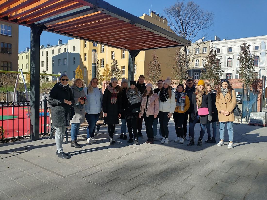 Wycieczka studentów Politechniki Warszawskiej