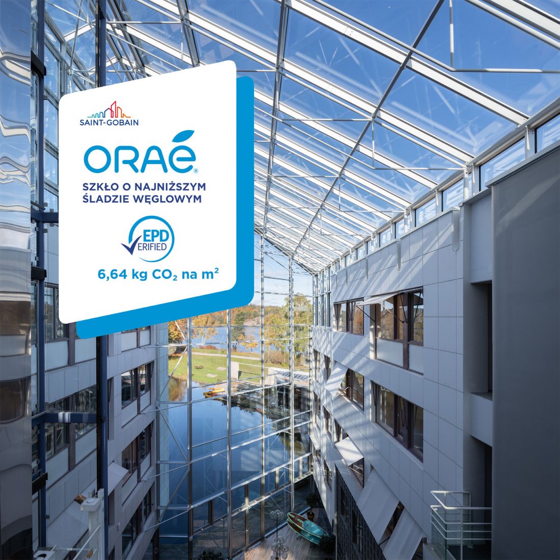 ORAÉ® - szkło o najniższym śladzie węglowym