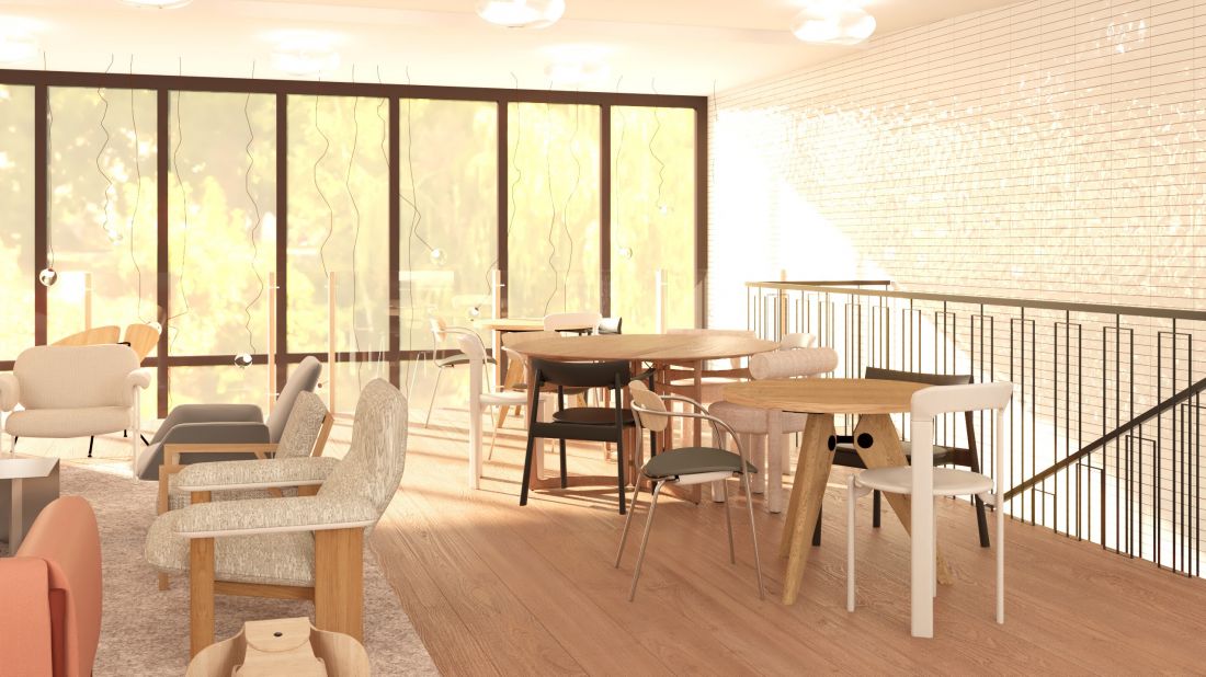 Wnętrze wspólnego salonu