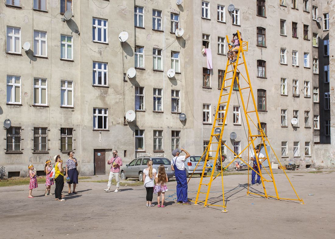 instalacja Drabina Jakubowa, Wrocław