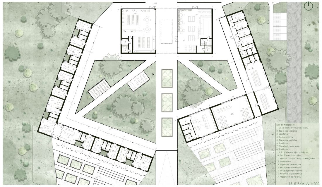 Projekt ECOZONE, rzut