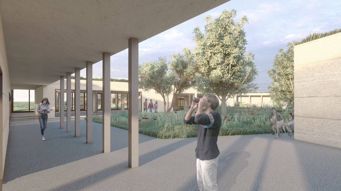 Projekt ECOZONE utrzymany jest w surowej formie