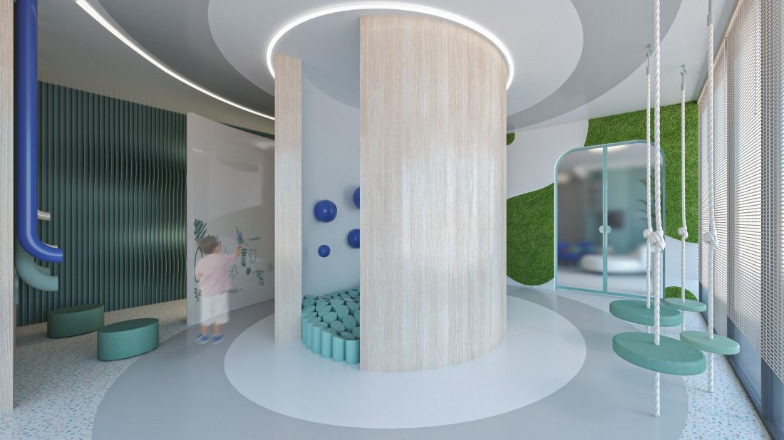 Sala terapeutyczna - strefa sensoryczna