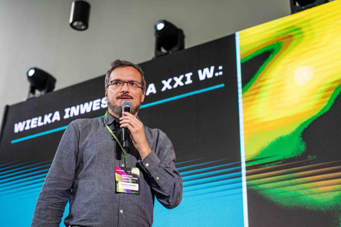 o tym, jak ekosystem może wspierać finansowo inwestycje opowiadał Szymon Bujalski