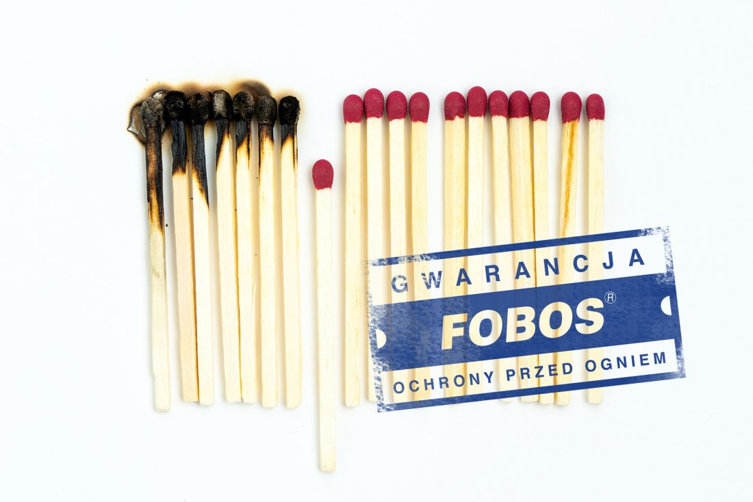 Impregnaty FOBOS - skuteczność w ochronie przed ogniem