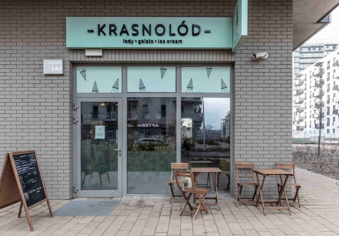 wrocławska sieć lodziarni Krasnolód