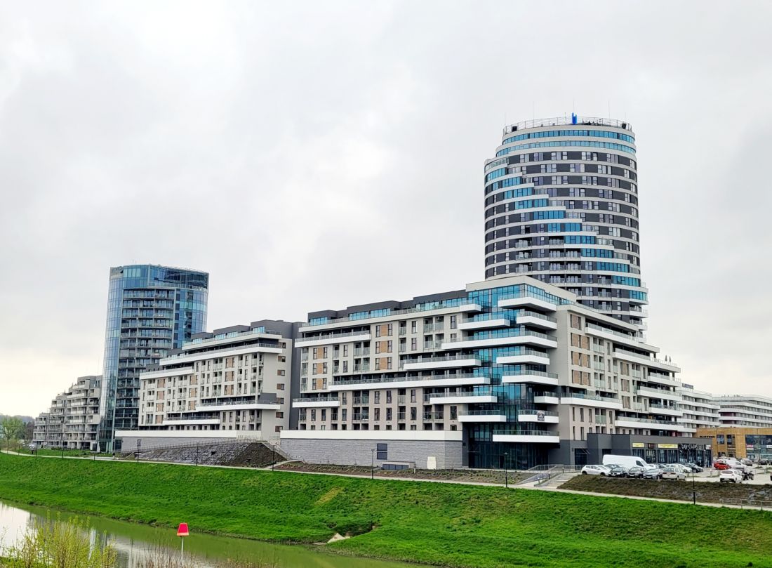 Rzeszów, nowa deweloperka nad Wisłokiem.