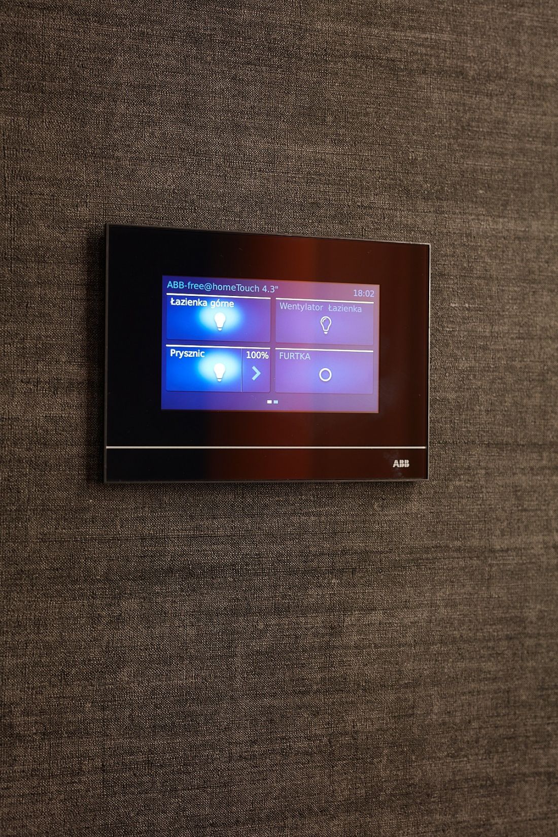 W mieszkaniu zainstalowano system smart home