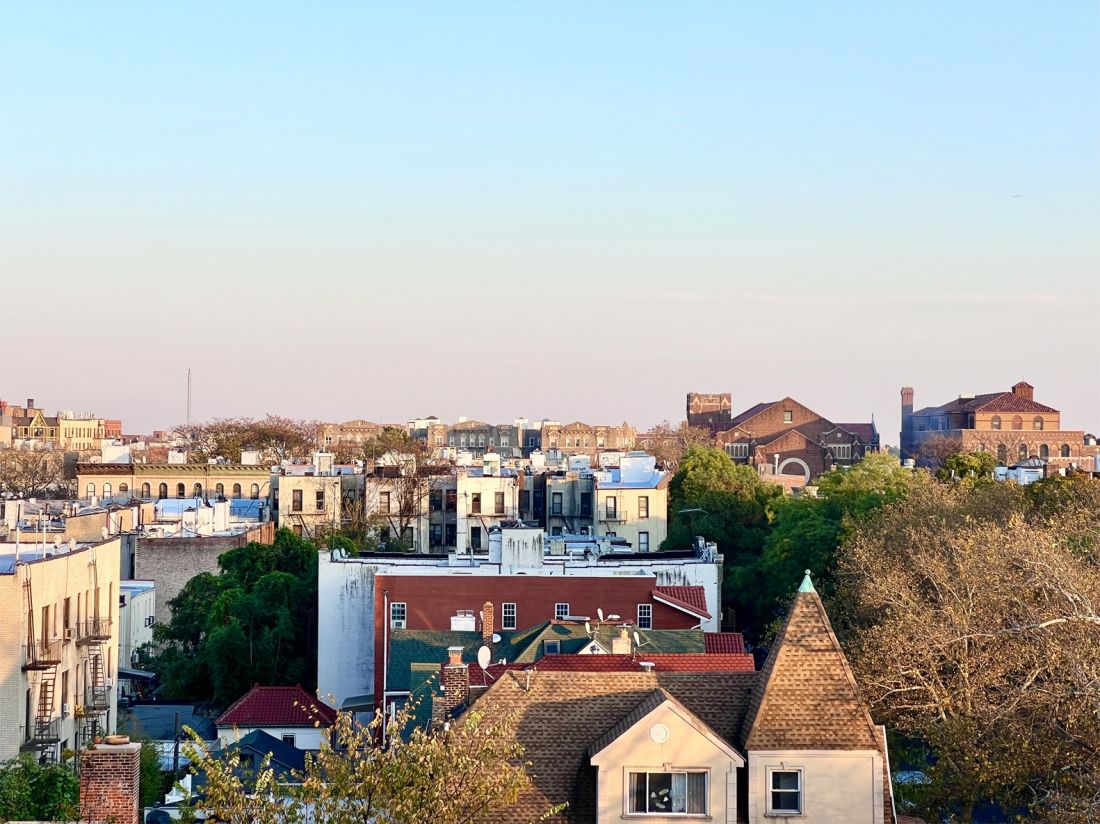 Widok z okna na Brooklyn