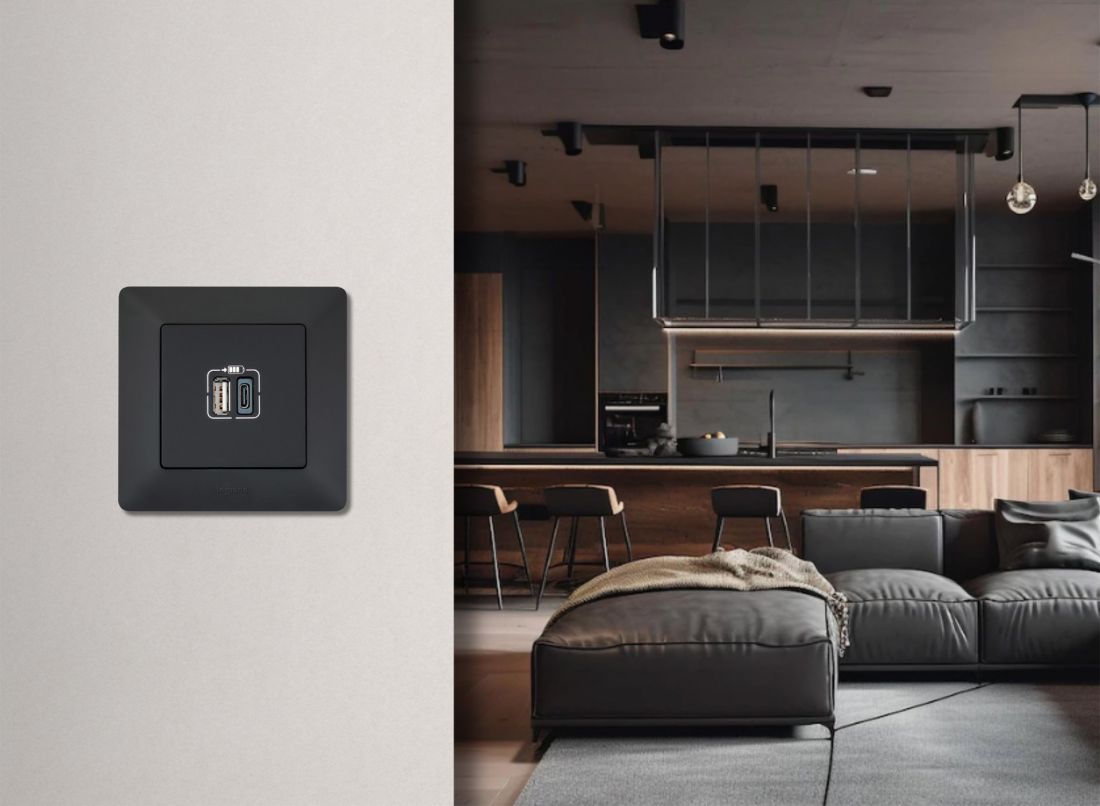 Valena Life – gniazdo 2xUSB A+C