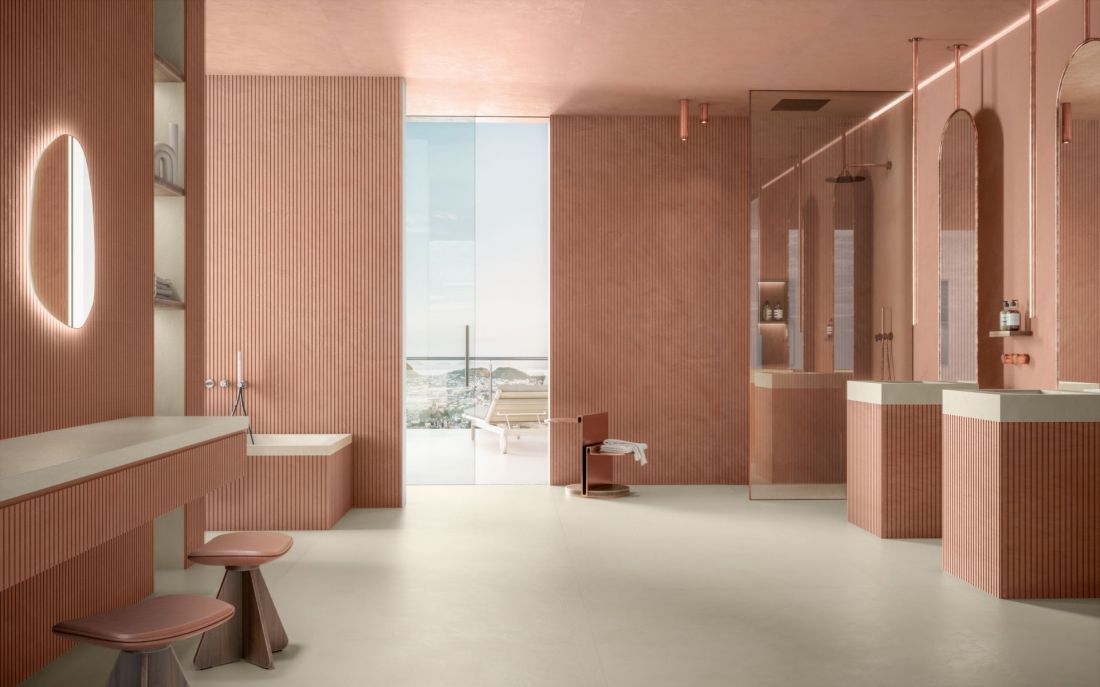 Dekton Ukiyo, pierwsza kolekcja ryflowanych okładzin projektu Claudii Afshar