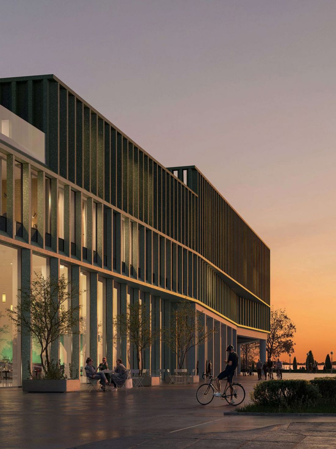 Hotel nad jeziorem Maltańskim w Poznaniu, proj.: ACE ODA i Studio BOAA