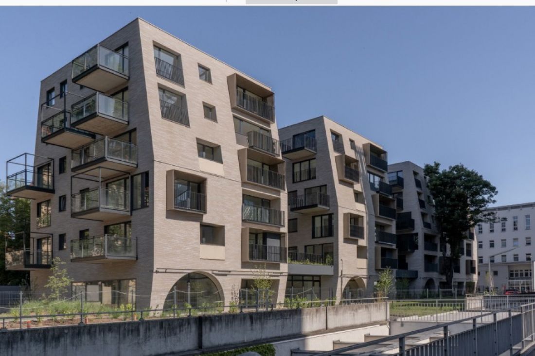 Budynek mieszkalny wielorodzinny z funkcją usługową na parterze, Poznań, ul. Słowackiego 7; proj.: INSOMIA