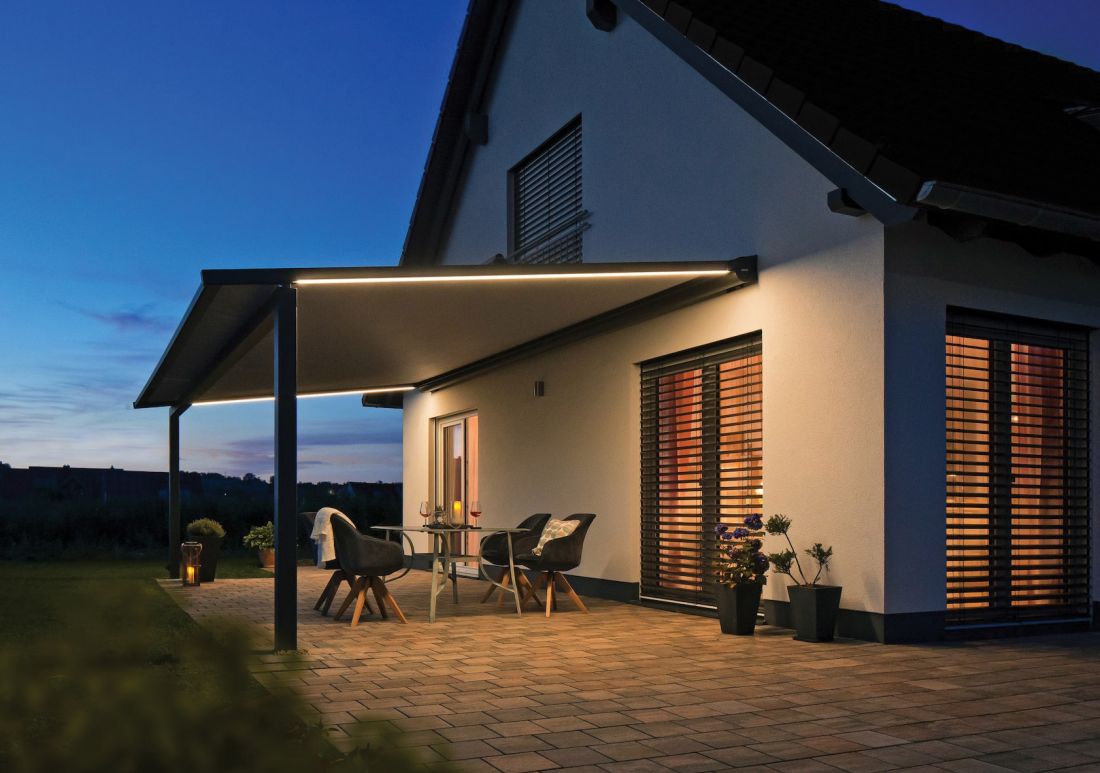 Pergola materiałowa Warema Perrea P60