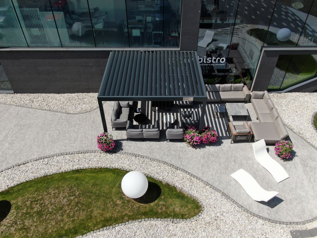 Pergola SBB400 i Refleksol ZiiiP 120
