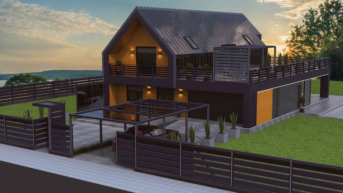 Solarne rozwiązania dla domu - dach, ogrodzenie, pergola, balustrady